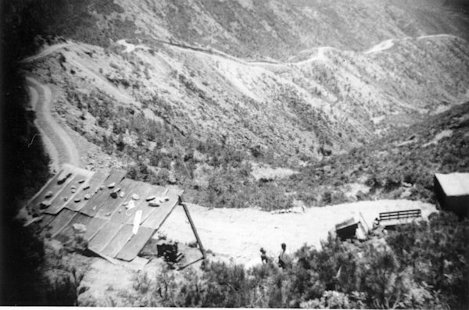 Road up to Hill 775 Relay Station