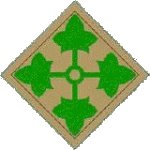 4th Infantry Division Patch