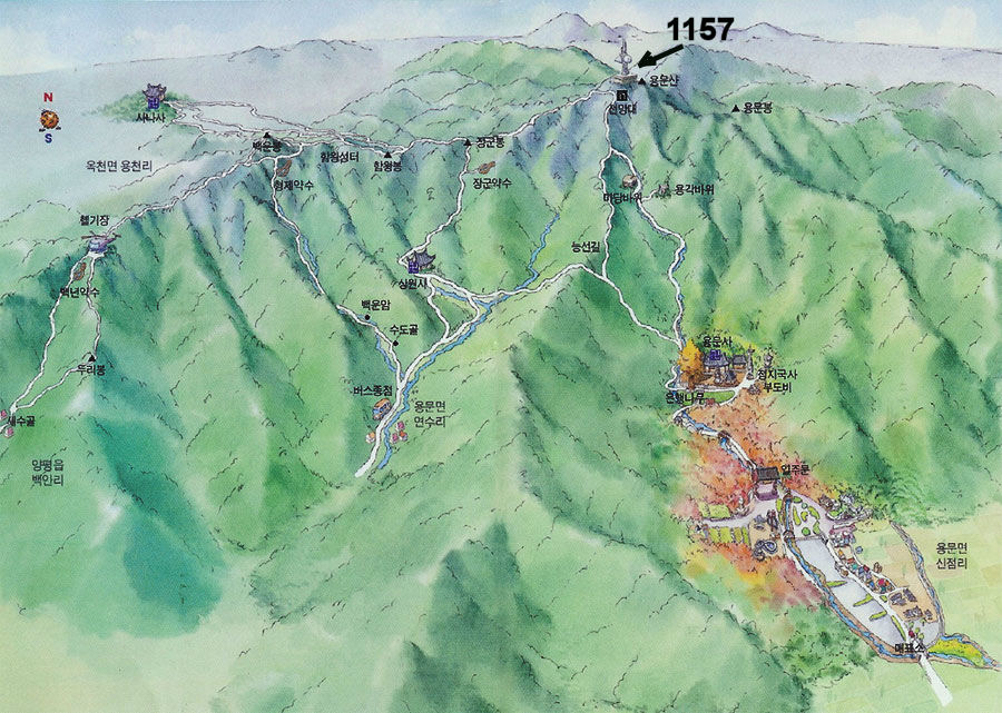 Dennis Fink (Air Force) on Yongmun San, 1970