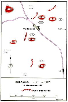 Yudam-ni Breakoff - Nov. 30 1950