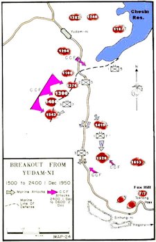 Yudam-ni Breakout - Dec. 1 1950