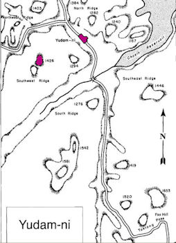 Map of Yudam-ni