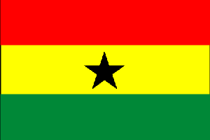  Flag for Ghana