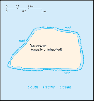 A Map of Jarvis Island