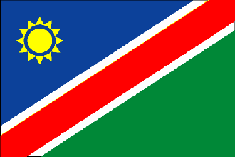  Flag for Namibia