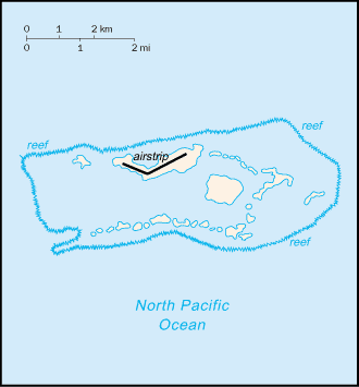 A Map of Palmyra Atoll