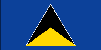  Flag for Saint Lucia