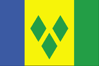  Flag for Saint Vincent and the Grenadines