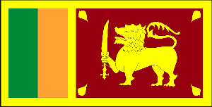  Flag for Sri Lanka