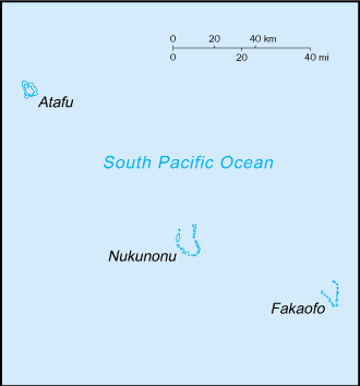 A Map of Tokelau