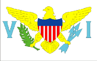  Flag for Virgin Islands (US)