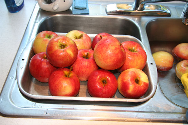 Step 3 - Cleaned Apples