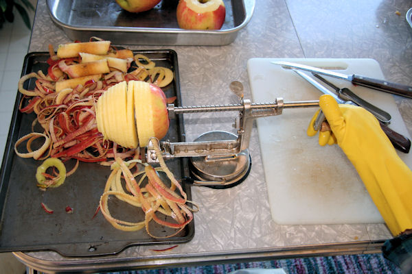 Step 6 - Peel and Slice Apples 