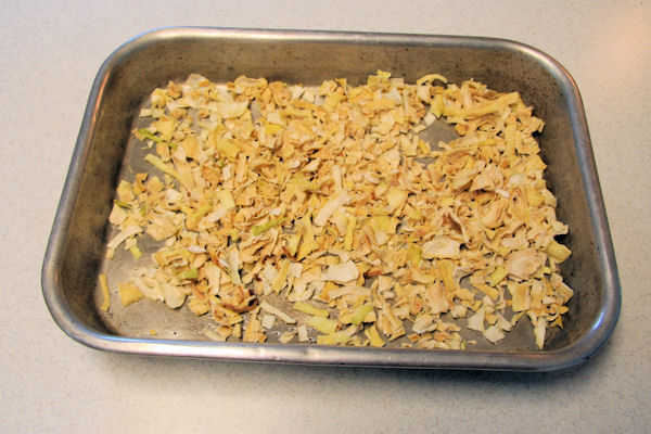 Step 15 - One Dehydrator Batch 