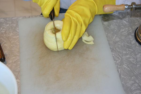 Step 4 - Cut Apples