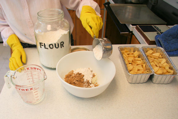 Step 15 - Add Flour to Bowl 
