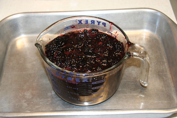 Step 6 - Four Cups of Blackberries 