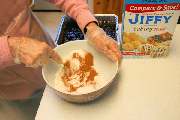 Step 17 - Mix Baking Mix, Sugar and Spices 