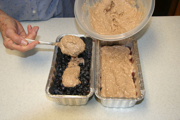 Step 20 - Put Topping on Blueberries 