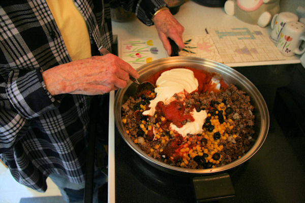 Step 4 - Combine All into Hamburger 