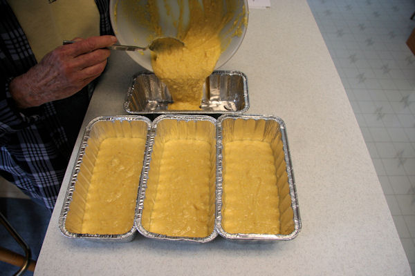 Step 10 - Cornbread in Pans
