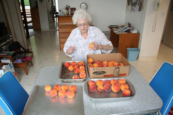 Step 1 -  Sort the Peaches