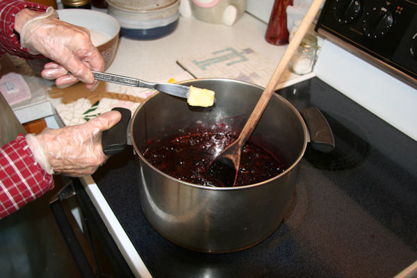 Step 9 - Add a Pat of Butter