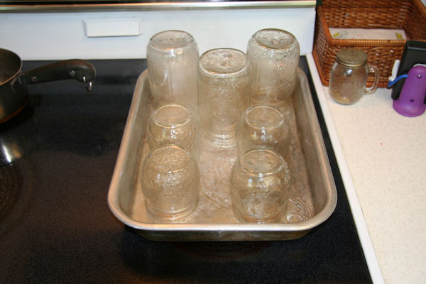 Step 5 -  Heat the Jars