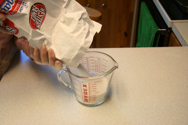 Step 4 - Measure the Sugar