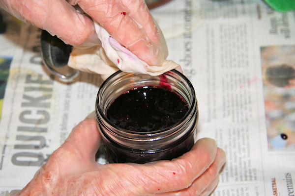 Step 18 - Wipe the Rim 