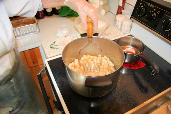 Step 7 - Mash the Pears