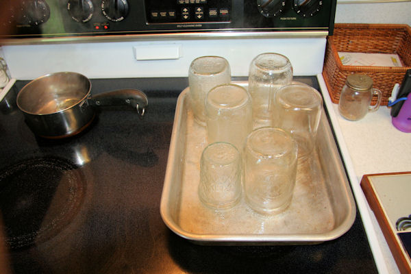 Step 5 -  Heat up the Jars