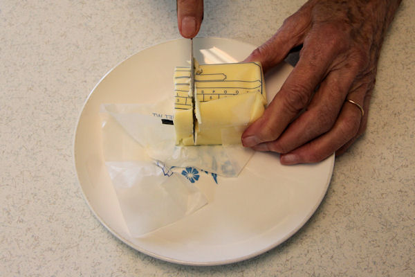 Step 11 - Measure Butter