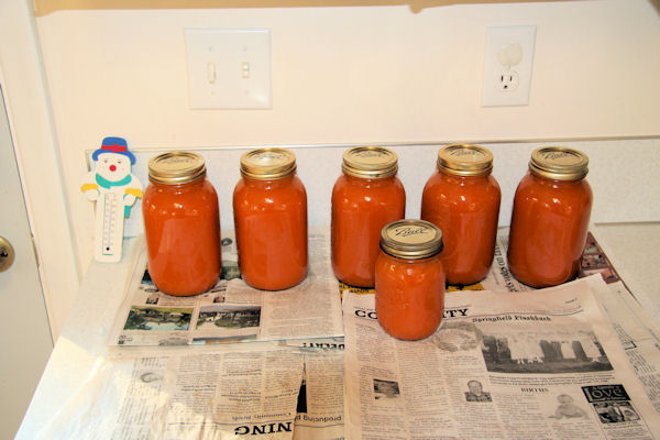 Step 21 - Set Jars out to Cool 