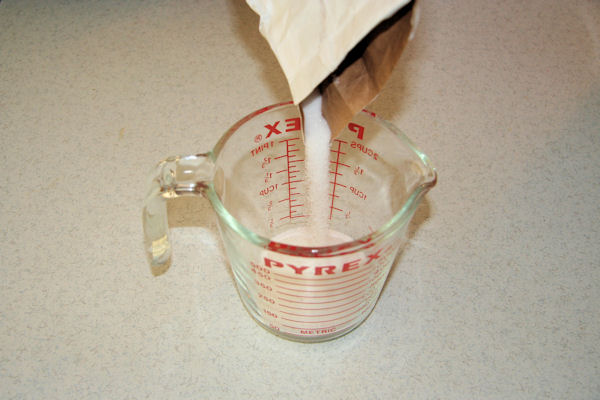 Step 10 -Measure the Sugar 