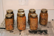 Beef Barley Soup Canning step 16