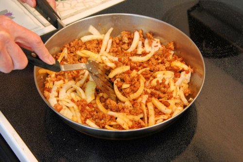 Step Seven - Saute Onions/Garlic