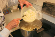 Vegetable Sausage Soup Canning step 11