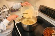 Vegetable Sausage Soup Canning step 12