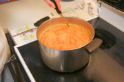 Vegetable Sausage Soup Canning step 14