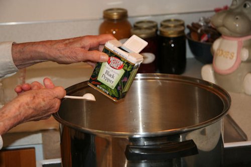 Step 3 - Heat Water with Spices