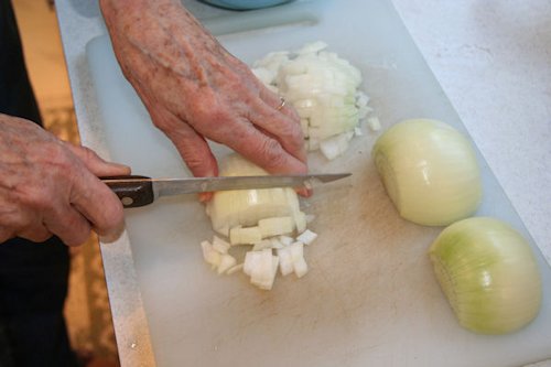 Step 4 - Chop Onions