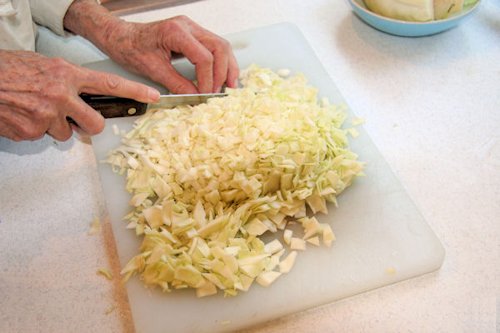 Step 6 - Chop Cabbage 