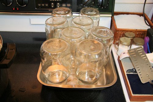 Step 16 - Heat Jars 