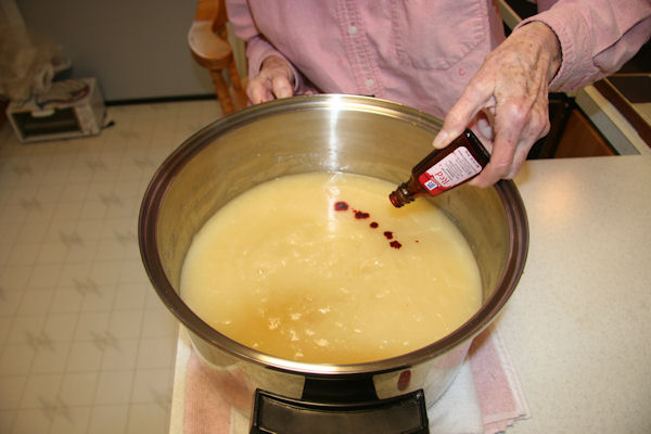 Step 11 - Red Food Coloring 