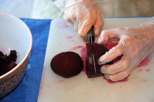 Step 13 - Slice Beets