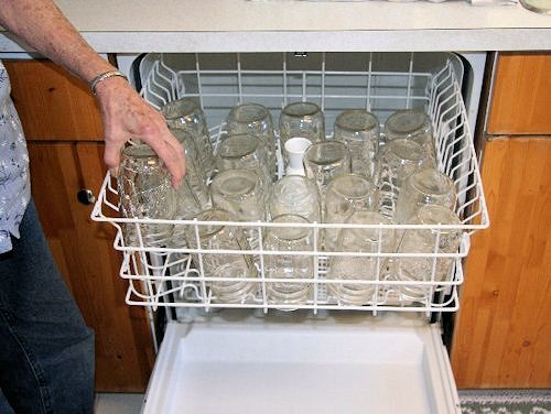 Step Two, Wash, Rinse Jars and Rings