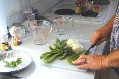 Step One, Chop Vegetables