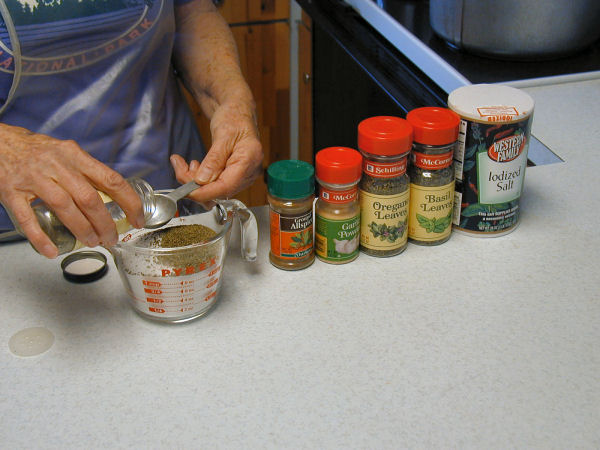 Step Six, Add Sugar and Spices