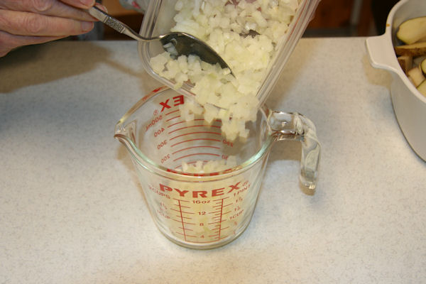 Step 6 - Measure Onions